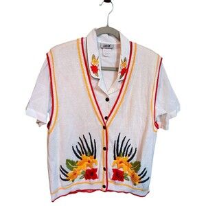 Vintage Lucia Womens Sweater Vest Set Size 12